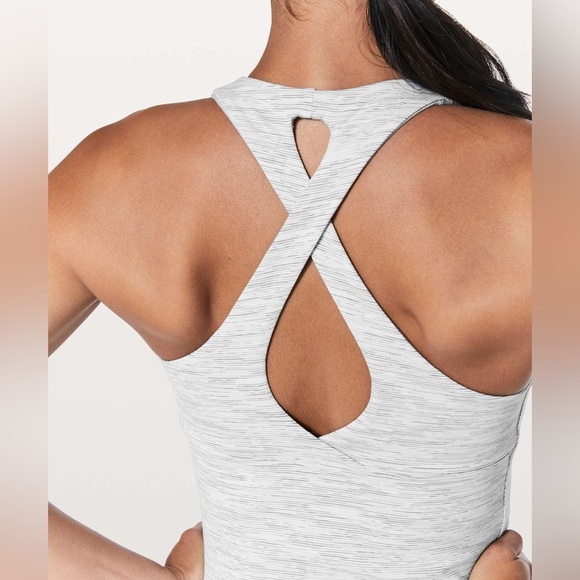 Lululemon Sweat Reps 2 In 1 Tank Size 8 Active Sporty Yoga Athletic - Picture 3 of 10